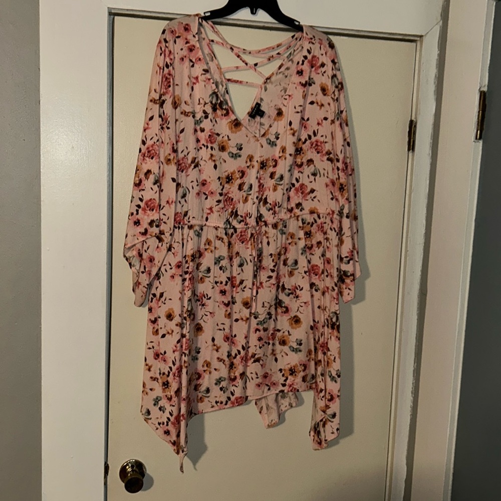 Torrid flutter sleeve top
